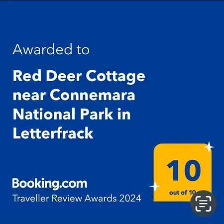 Red Deer Near Connemara National Park In *